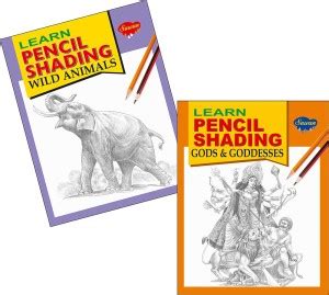 Pencil Shading Portraits Books Pack Of 2 | Learn Pencil Shading Wild ...