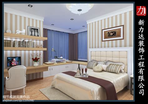现代温馨小卧室装修效果图大全2014图片 – 设计本装修效果图