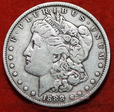 1888 Silver Morgan Dollar