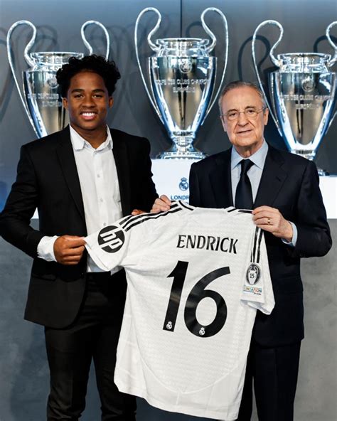 Fervor popular y lágrimas: así fue la presentación de Endrick en Real ...