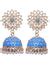Ruhi Jhumka-Gold Plated Stylish Meenakari Party Wear Jhumka Earrings f