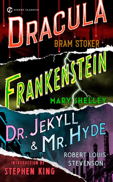 Frankenstein, Dracula, Dr. Jekyll and Mr. Hyde by Mary Shelley ...
