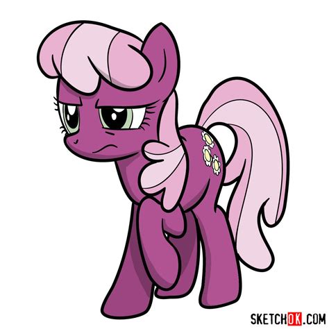 How to draw My Little Pony characters - SketchOk