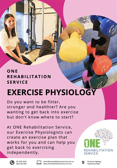 Exercise Physiology in Adelaide Brochure - ONE Rehabilitation Service