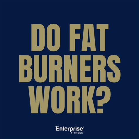 Do Fat Burners Work? | Melbourne Personal Trainers
