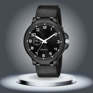 PAPIO Black Color Plastic Strap Sport Watch For Men Analog Watch - For ...