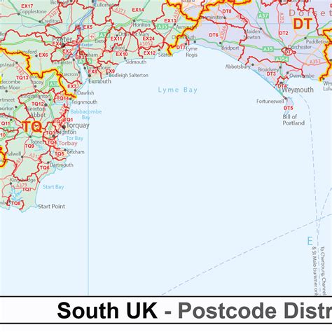Image result for England Postcode Map