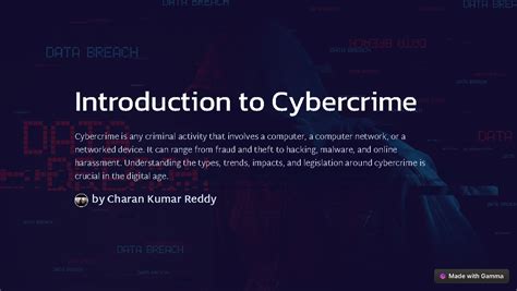 Untitled - It's important - Introduction to Cybercrime Cybercrime is ...