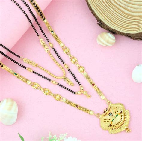 Bhagya Lakshmi shiva Alloy Mangalsutra Price in India - Buy Bhagya ...