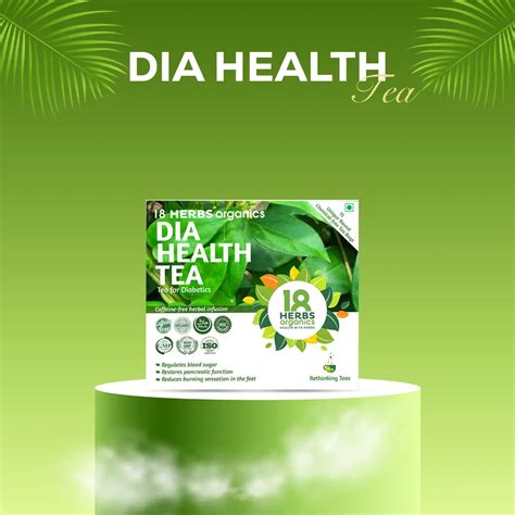 18 Herbs Organics Dia Health Tea (BOX) – www.18herbs.com