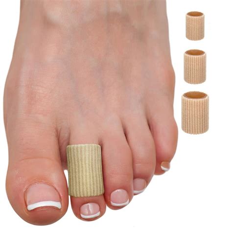 Corn Pads Toe Sleeves – Toe Pads to Protect & Cushion Sore Toe Corns ...