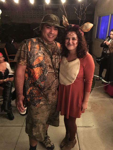 Deer and hunter costume | Deer and hunter costume, Hunter costume ...