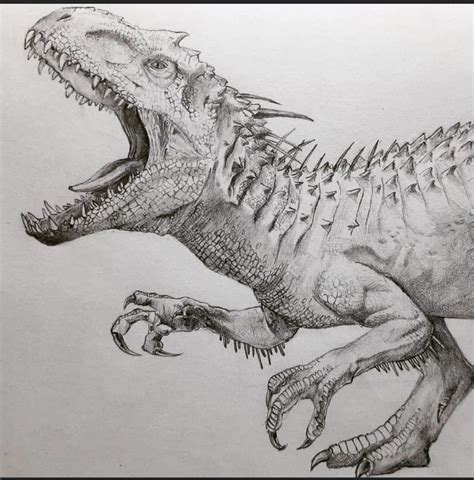 Jurassic World Drawing