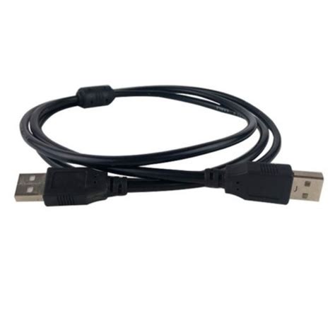CABLE EXTENSION MACHO A MACHO USB 2.0 / 2M / BLACK - NANOTECH MARKET