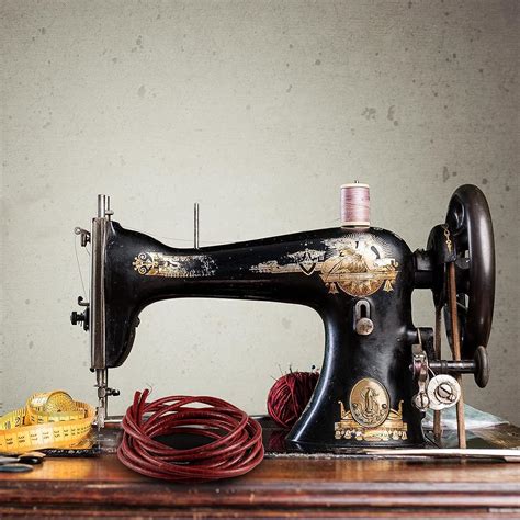 Sewing Machine Leather Belt Set - 4 Pieces 72 x 3/16 Inch with Hook ...