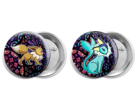 Eeveelution Clock Gift Set Eeveelution Clock Eevee Button - Etsy India