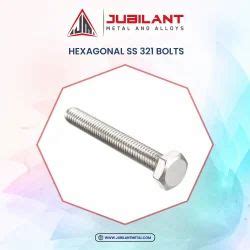 SS 321 Bolts Trader - Retailer from Mumbai
