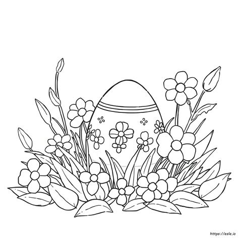 Easter Egg Printable Coloring Pages
