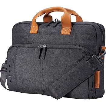 HP 2SC66AA 15.6-inch Laptop Briefcase with Shoulder Strap (Black) - Buy ...