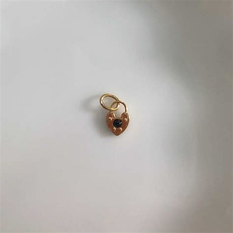 grumpy, heart lock pendant(จี้ล็อคหัวใจ) | LINE SHOPPING