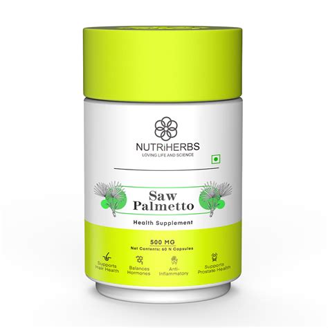 Saw Palmetto Extract Supplement For Hair Growth, Support Prostate ...