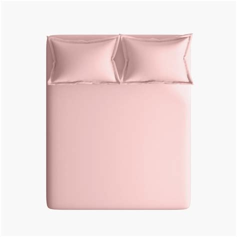 Buy PORTICO Shades Red Solid Cotton Queen Double Bedsheet Set ...