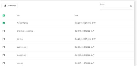 System Log Data 的图像结果