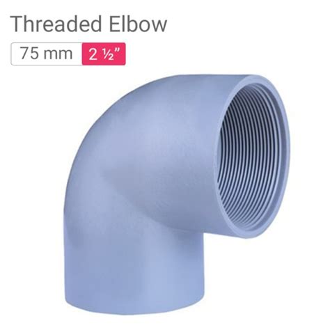 Star PVC Threaded Elbow 75mm 2.5Inch | mykit | Buy online | Buy Star ...