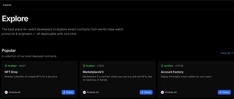 Робимо Contract Deploy через ThirdWeb — Teletype