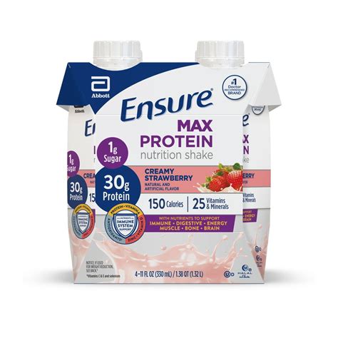 Ensure Max Protein Shake, 30g Protein, Creamy India | Ubuy
