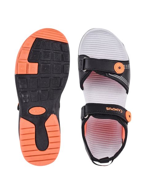 Buy Sandals For Child: Gc-22113C-Blk-F-Org | Campus Shoes