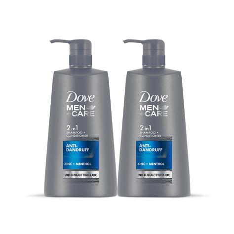 Dove Men+Care Anti Dandruff 2in1 Shampoo+Conditioner, 650 ml Combo (Pa