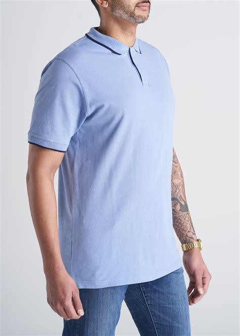 Men's Tall Polo Shirts | Long Polo Shirt | American Tall