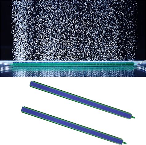 WishLotus Fish Tank Air Bubbler, 2 PCS Durable Long Strip Aquarium ...
