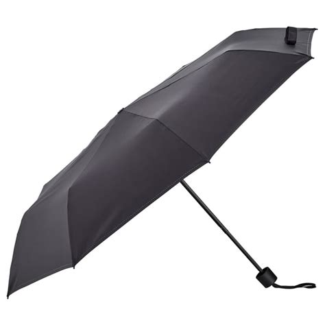 KNALLA umbrella, foldable black - IKEA