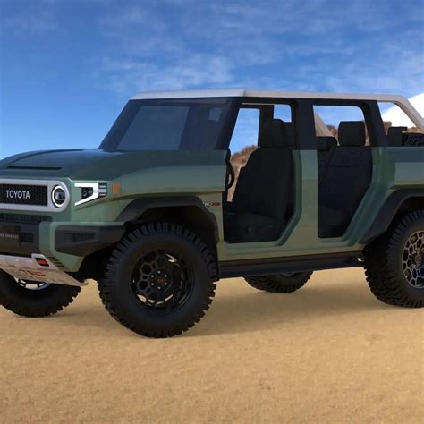 2024 Toyota FJ Cruiser Digitally Gives Jeeps and Broncos a Neo-Retro-Styled Fight - autoevolution