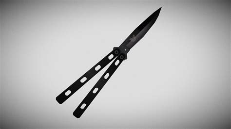 Butterfly Knife 3D Print