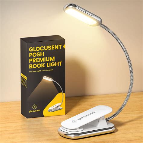 Buy Glocusent Posh Premium Book Light for Reading in Bed with Timer, 16 ...