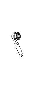 KOHLER 1063057-VF Relaxing Hand Shower Assembly Part, Polished Brass ...