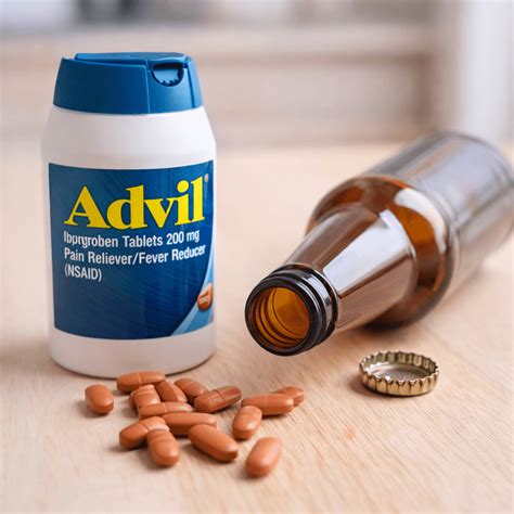Advil and Alcohol: Can You Mix Ibuprofen Safely?