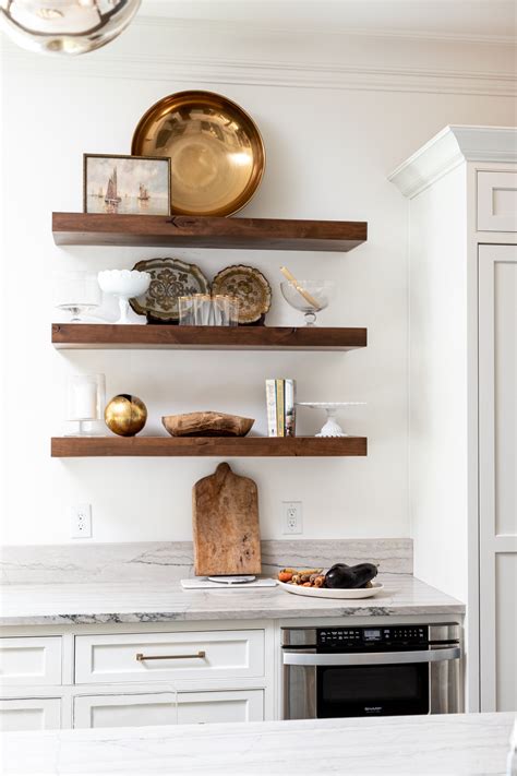 The Benefits Of Kitchen Floating Shelves - Kitchen Ideas