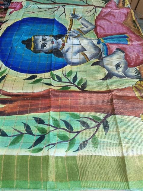 Pure Handloom Tusser Checks