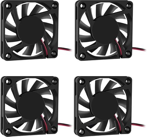 DORHEA Fan 60x60x10 mm DC 12V 6010 Brushless Cooling Fan, India | Ubuy