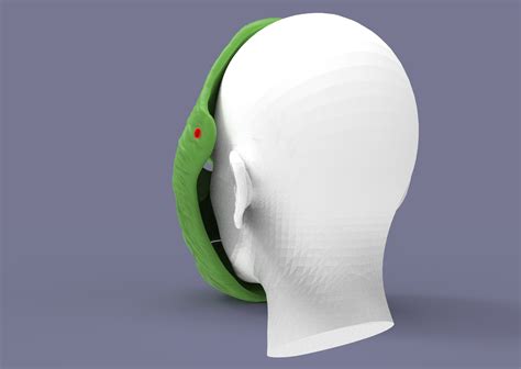 Fichier STL Masque du Grinch Modèle imprimé en 3D 🎃 (OBJ et 3MF)・Modèle ...