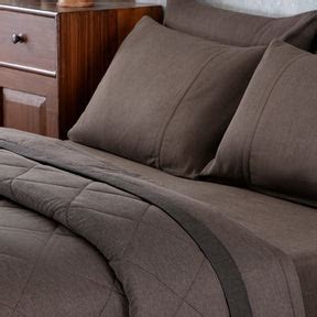 Buy Emmie 100% Natural Cotton Filling Light Weight Winter Quilt Brown ...