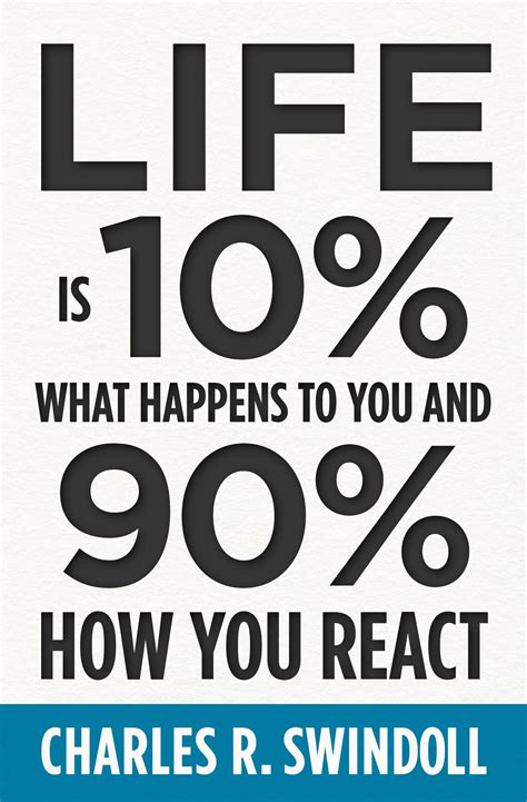 Life Is 10% What Happens to You and 90% How You React: Cultivating ...