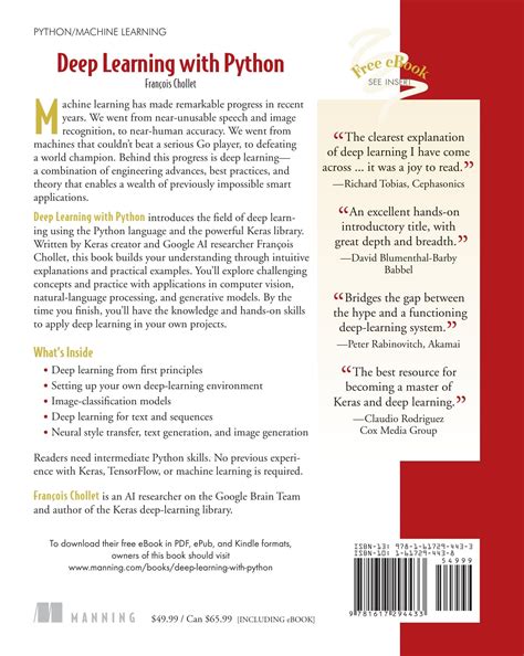 Image result for Deep Learning with Python PDF