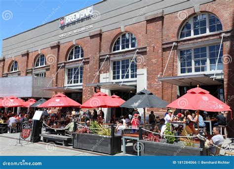 Macâ€™s Brewbar at the Waterfront of Wellington. New Zealand Editorial Photo - Image of happy ...