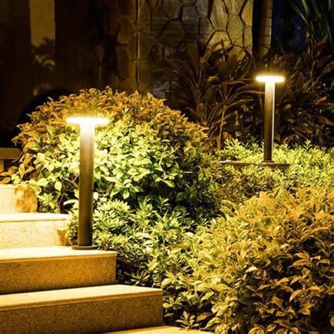 Harold Electricals Sleek Circular Bollard Garden Light for Street ...