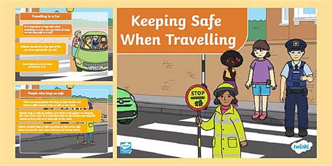 Keeping Safe When Travelling Powerpoint (teacher made)